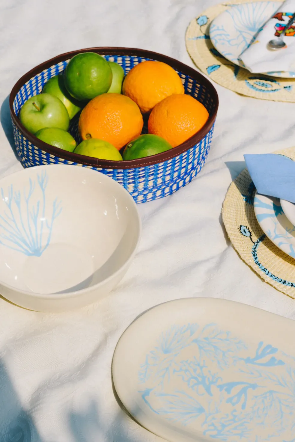 Oval Platter “Corales de la Isla” (Set of 2)