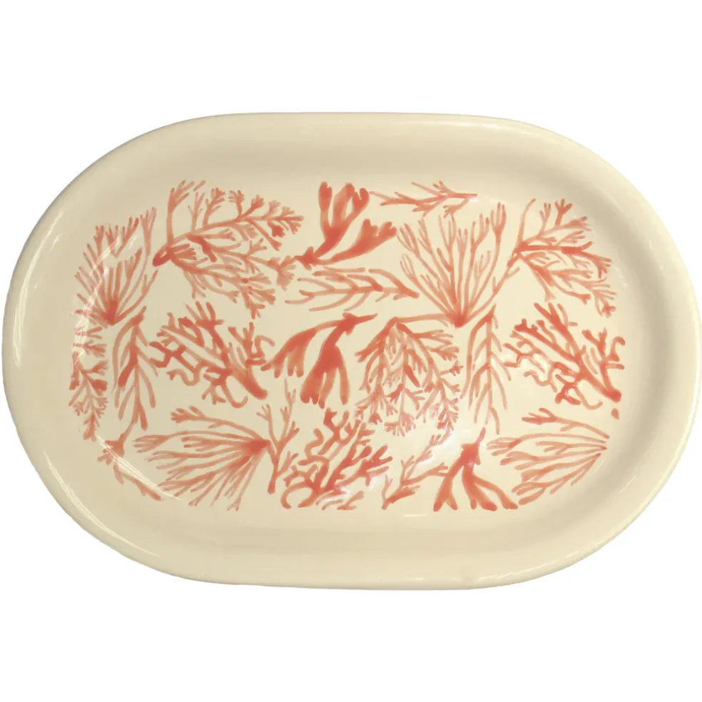 Oval Platter “Corales de la Isla” (Set of 2)