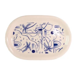 Oval Platter “Trazos Sicilia” (Set of 2)