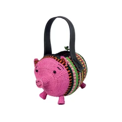 Pig Straw Bag