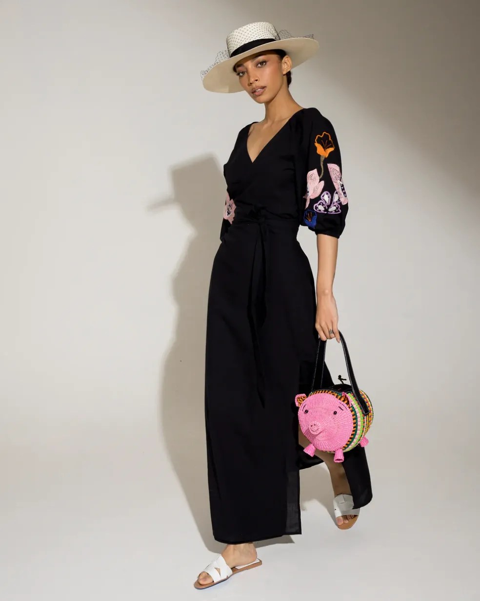 Pig Straw Bag