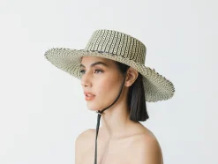 Pilares Frayed Cordovan Long Brim