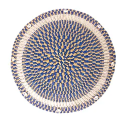 Round Placemat with Beads & Seashells (Set of 2 Units)