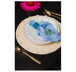 Round Placemat With Seashell (Set of 2 Units)
