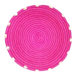 Round Placemat With Seashell (Set of 2 Units)