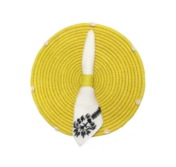 Round Placemat With Seashell (Set of 2 Units)
