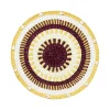 Round Placemat with shells (Set of 2 Units)
