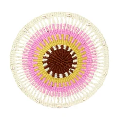 Round Placemat with shells (Set of 2 Units)
