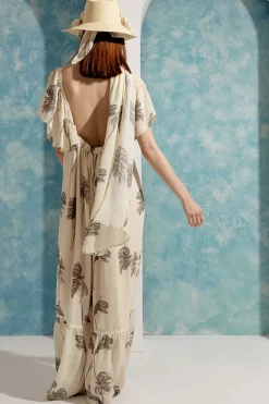 Ruffle Sleeve Dress
