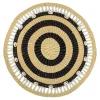 Seashells Embellished Round Placemat (Set of 2 Units)