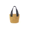 Seashells Soft Medium Tote Bag with Leather Handle