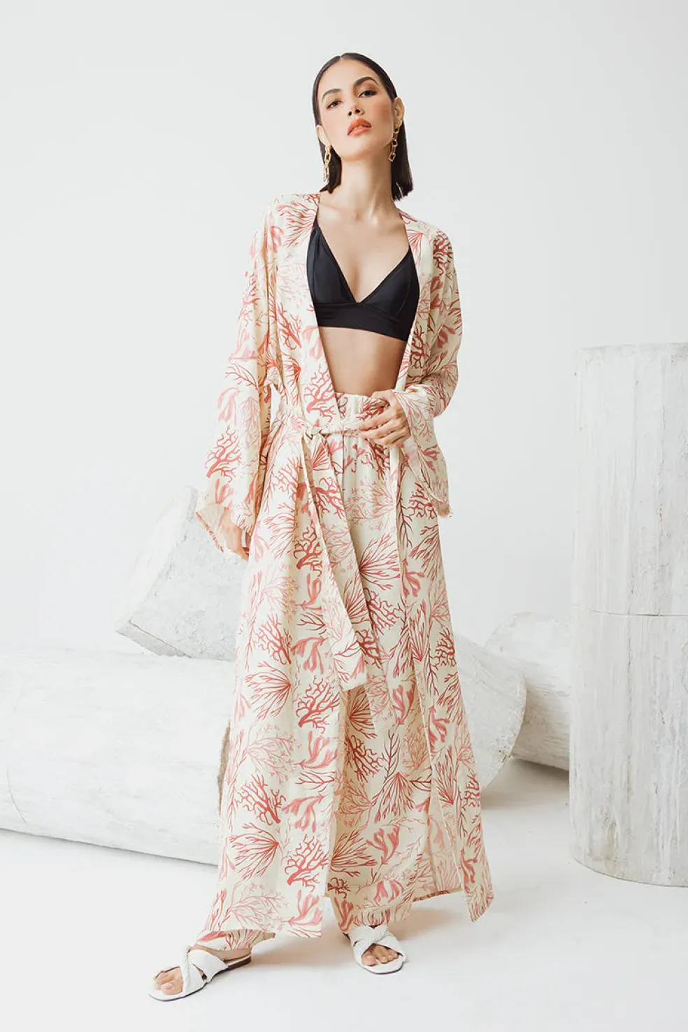 Silk Slouchy Pants