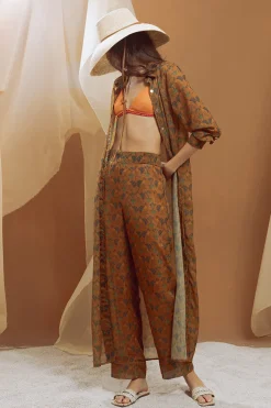 Silk Slouchy Pants