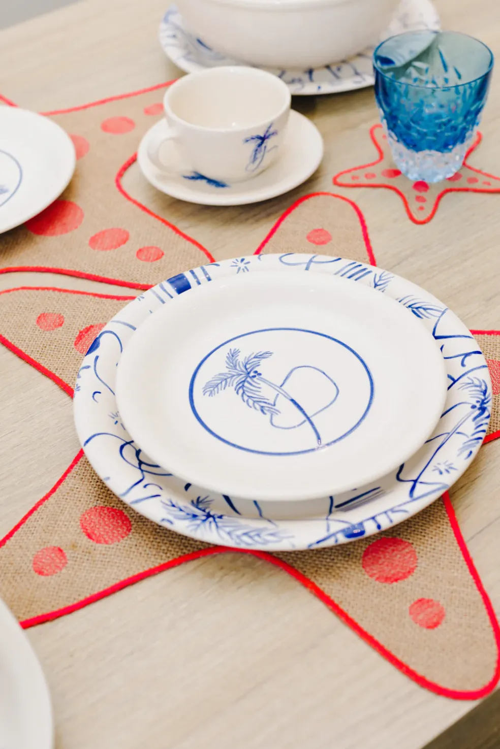 Star Fish Placemat (Set of 2)