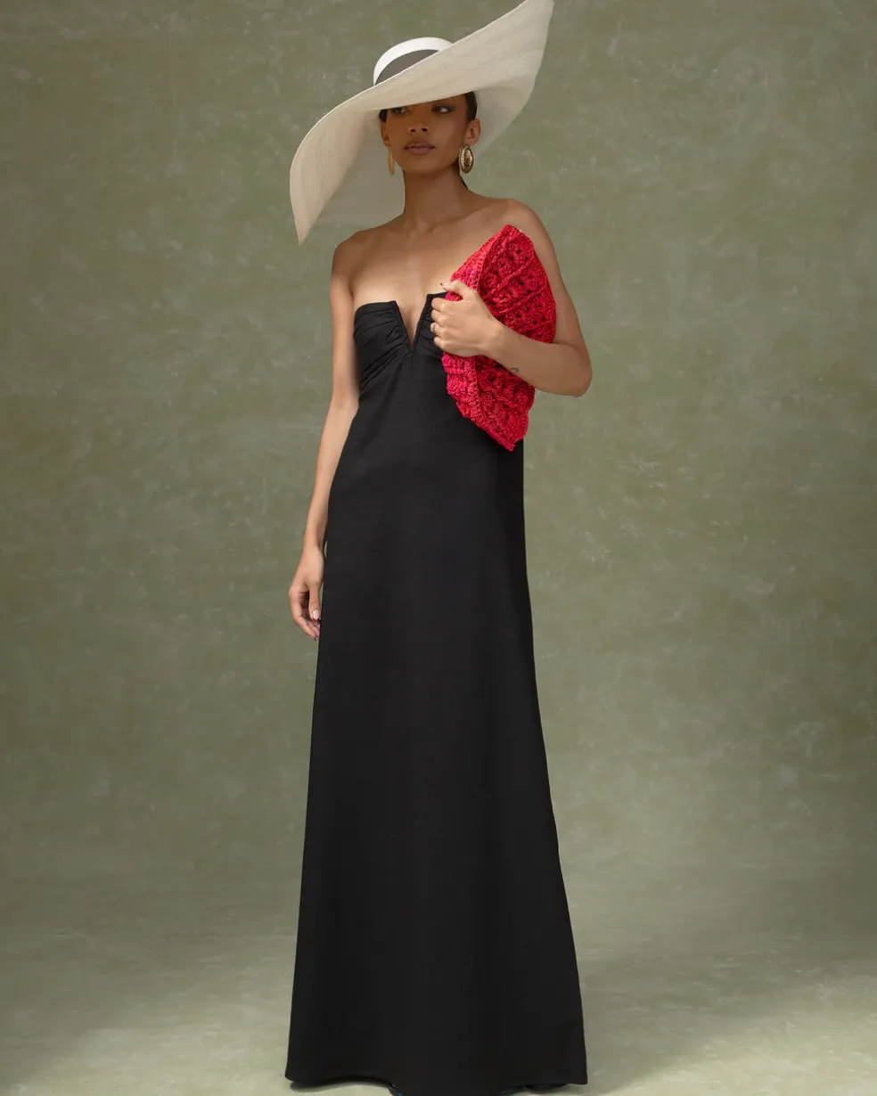 Strapless Maxi Dress
