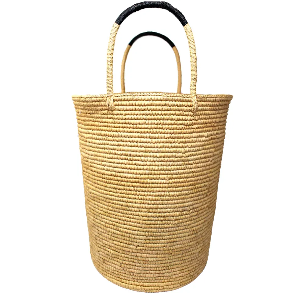 Tall Solid Beach Basket