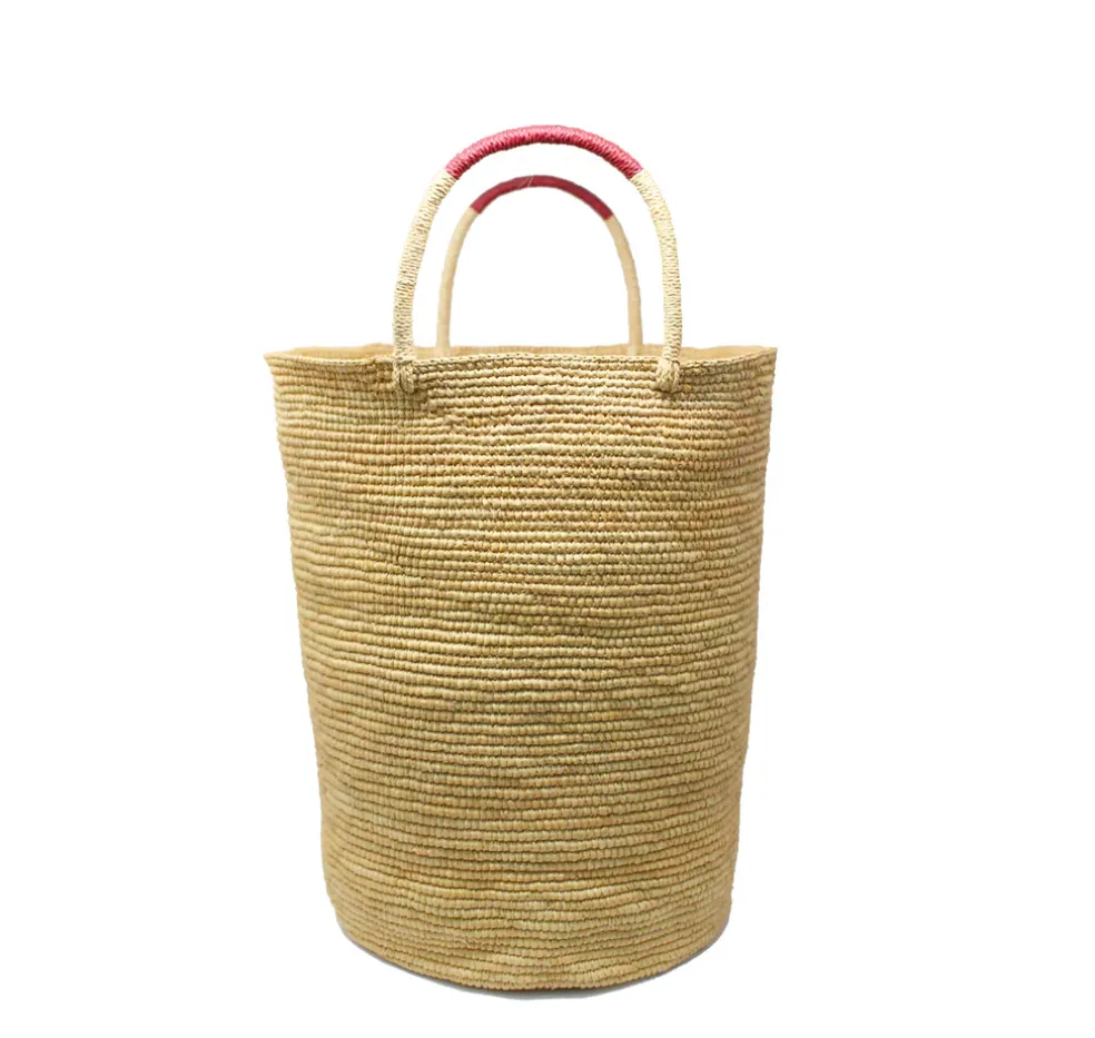 Tall Solid Beach Basket