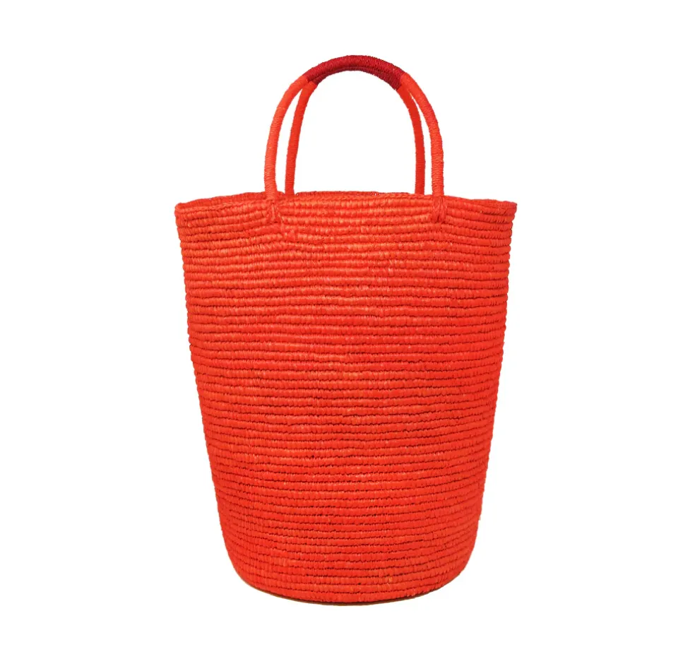 Tall Solid Beach Basket