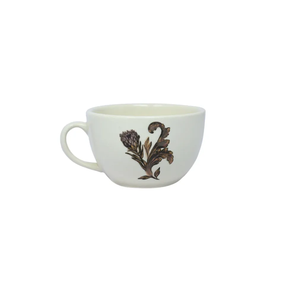 Tea Cup and Tea Plate “Flores de la Isla”