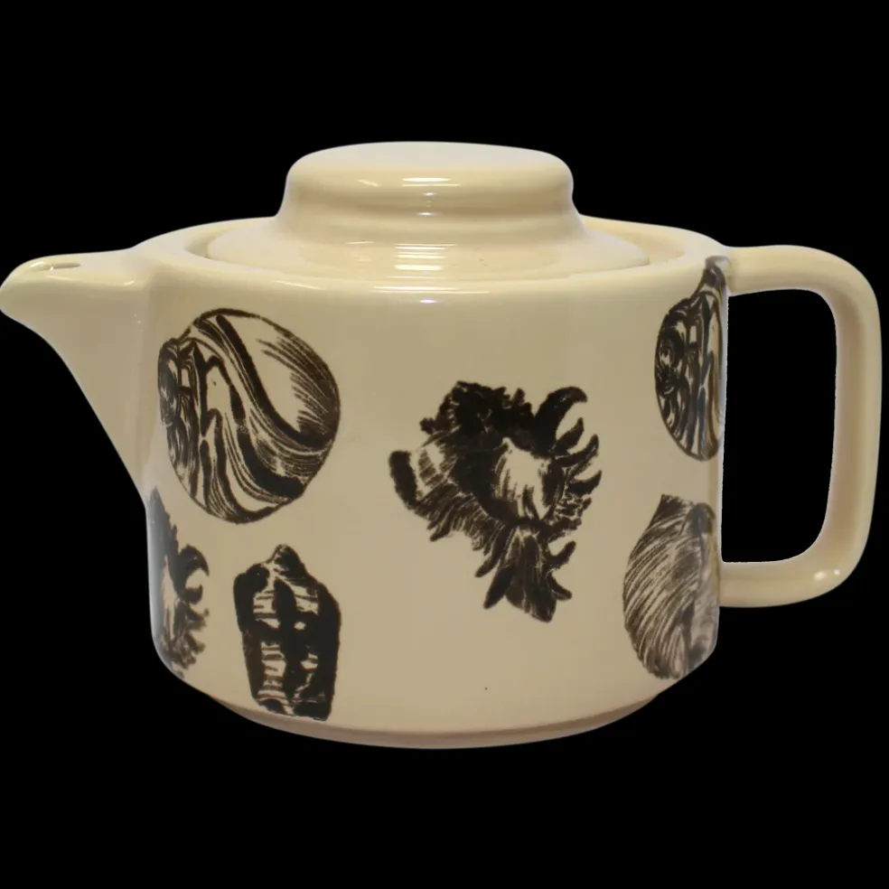 Teapot “Conchas de la Isla Cream” (Set of 2)