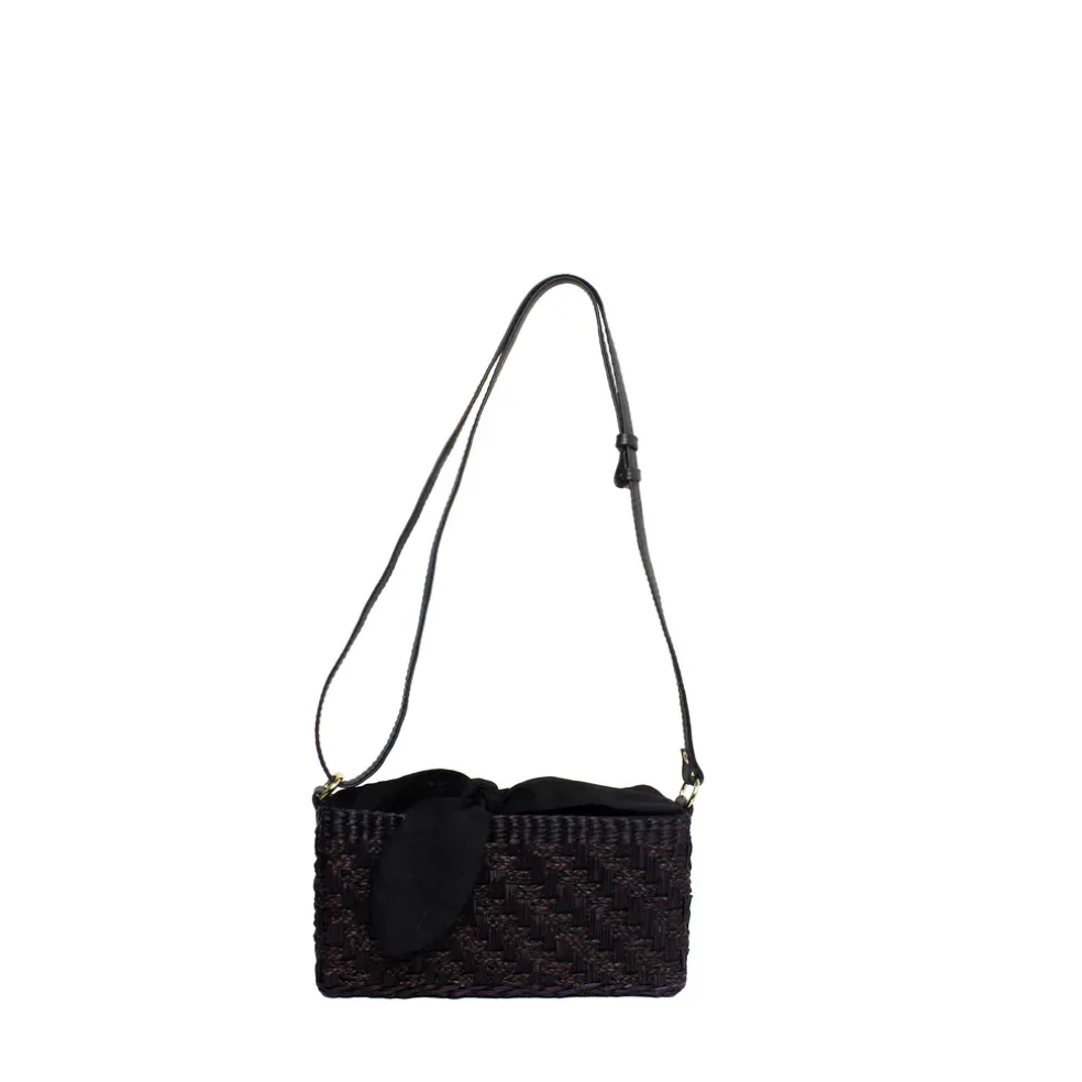 Thick weave handbag