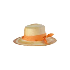 Tie Dye Cordovan Long Brim Hat
