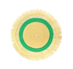 Two Tones Round Placematat (Set of 2 Units)