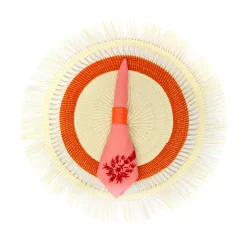 Two Tones Round Placematat (Set of 2 Units)