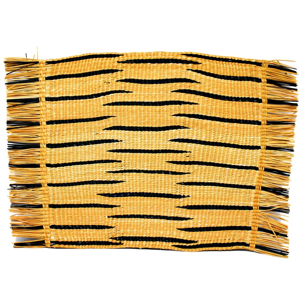 Zebra Rectangular Placemat (Set of 2 units)